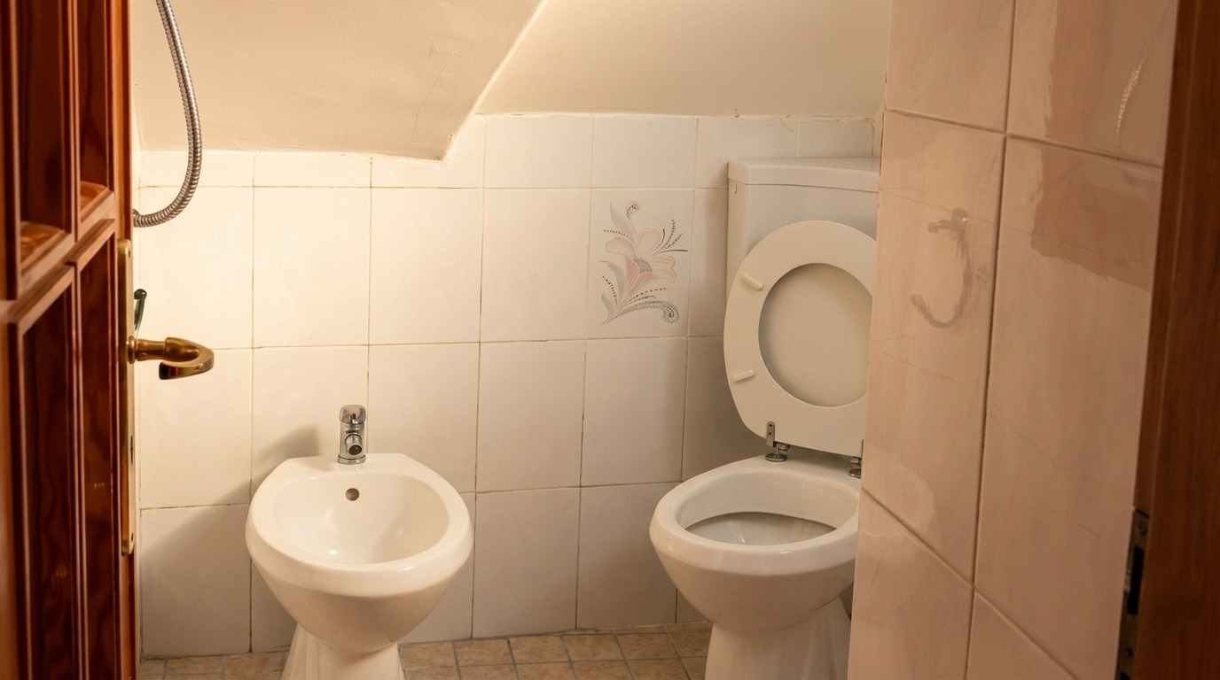 Bagno privato con volta — La Dimora del Partenio